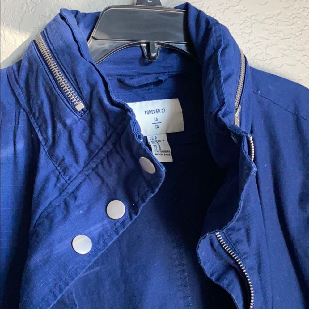 F21 Blue Jacket - image 3